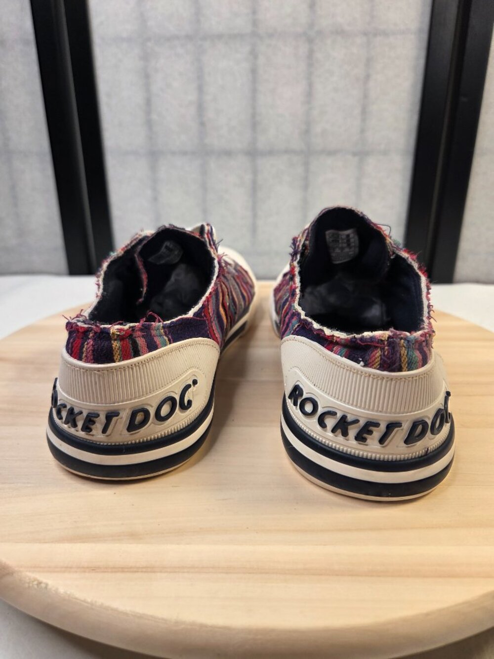 Rocket Dog Jazzin' Purple Multicolor Lace-up Sneakers Women US 9 - Picture 6 of 10